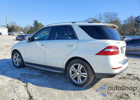 2013 Mercedes-Benz Ml 350 4Matic from USA, damaged, VIN 4JGDA5HB9DA239821